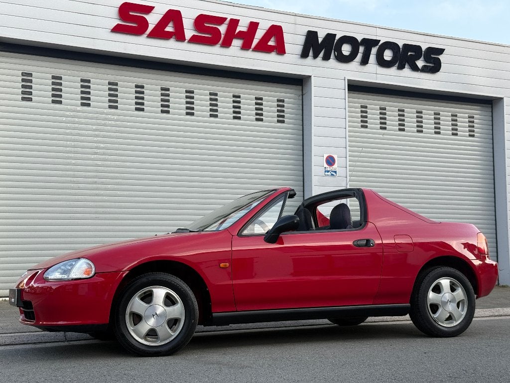 Honda CRX Del Sol 1.6 V-Tec Automaat | 1-Eig | 102.000 KM, Autos, Honda, Rouge, Achat, Entreprise, Automatique