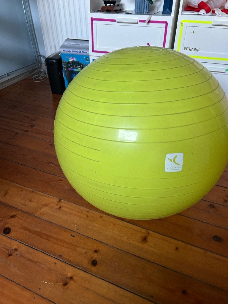 BALLON D'EXERCICE SPOKEY FITNESS, Enlèvement, Comme neuf, Balle de fitness