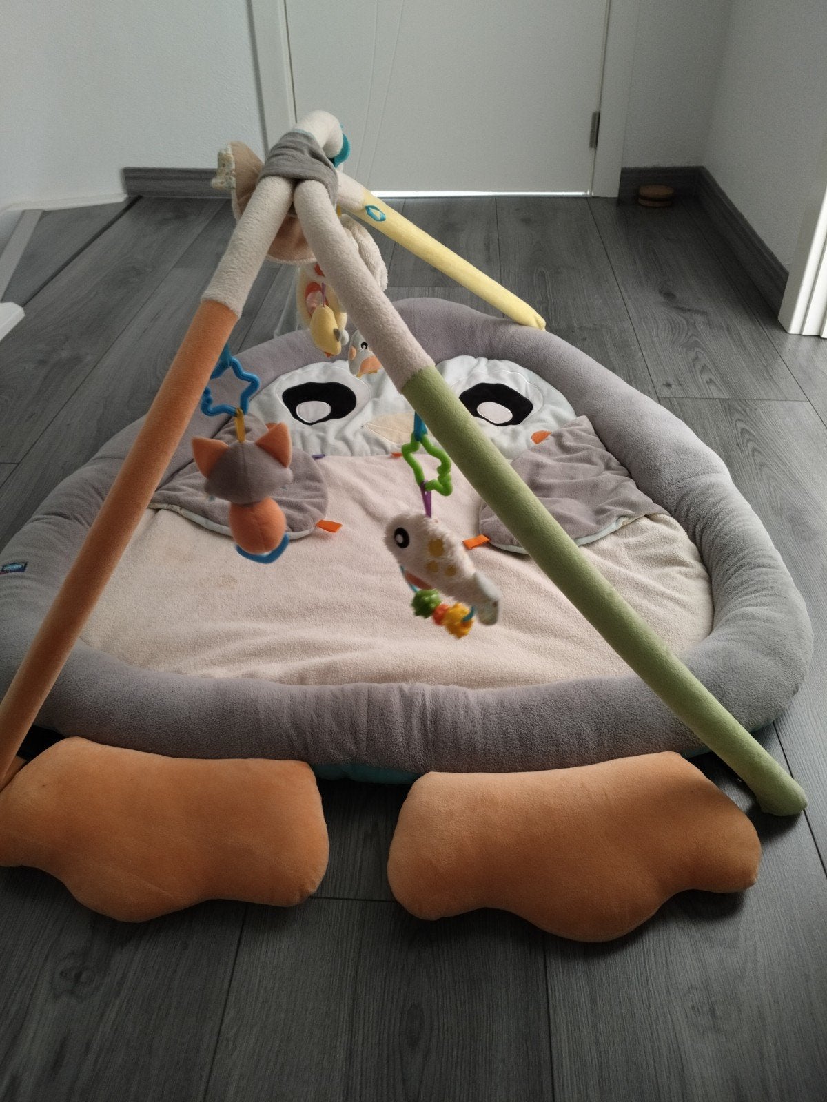 Speelmat met boog uil, Ophalen, Zo goed als nieuw