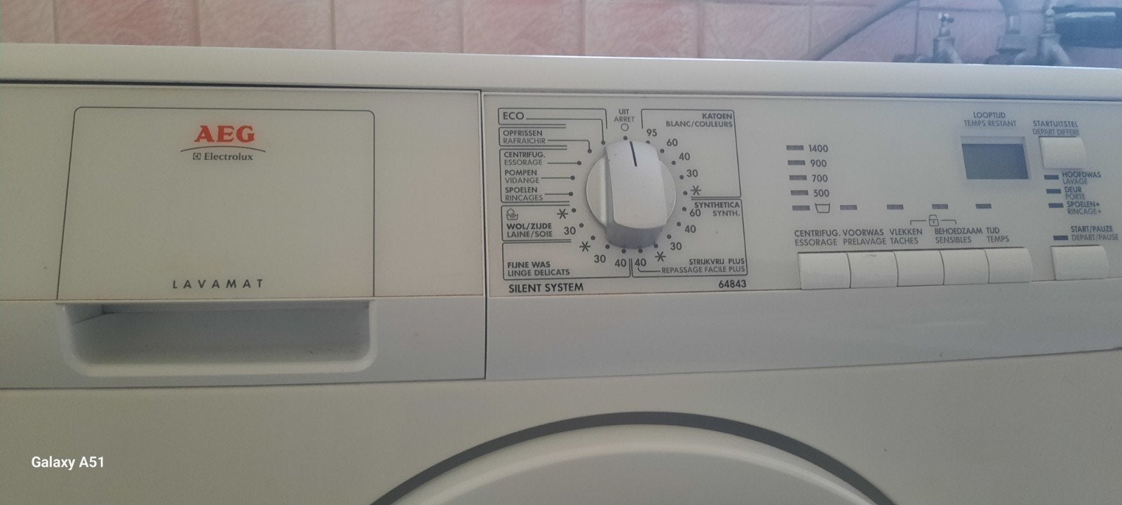 Wasmachine, Ophalen, Gebruikt, 60 cm of meer, Vrijstaand