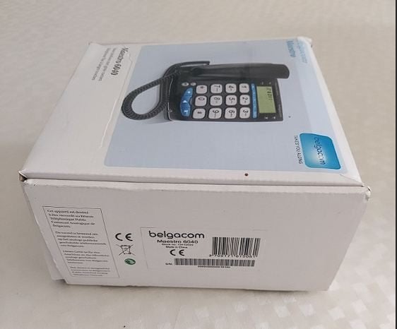 Belgacom Maestro 6040 vaste telefoon., Télécoms, Téléphones fixes | Filaires, Envoi