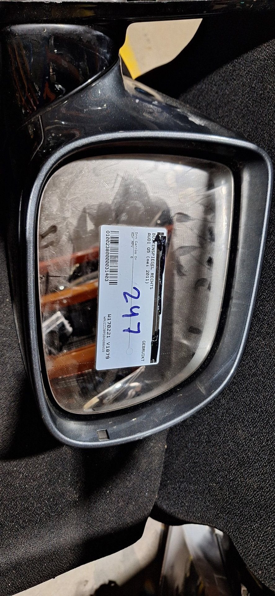 Buitenspiegel rechts Audi Q5 2008-2012 (Onderdeel: W170221 /, -, Utilisé, -, -