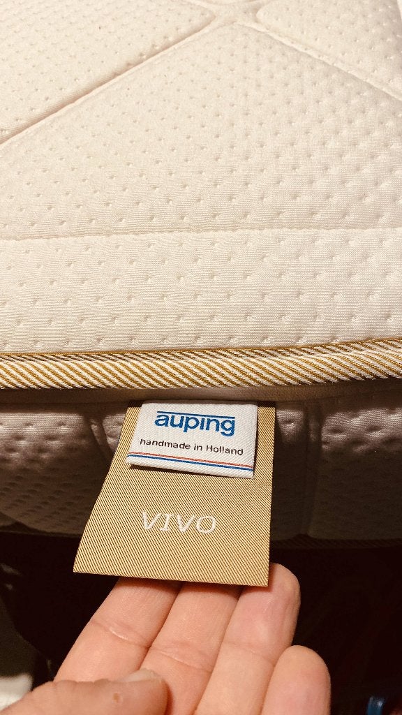 VIVO AUPING MATRAS SOFT 90x200cm, Ophalen, Eenpersoons, Wit, Overige typen