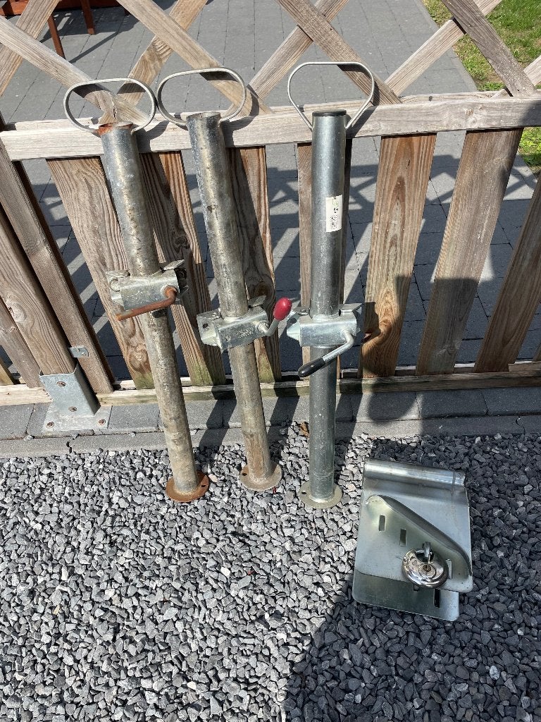 3 pieds de support et verrou, Enlèvement