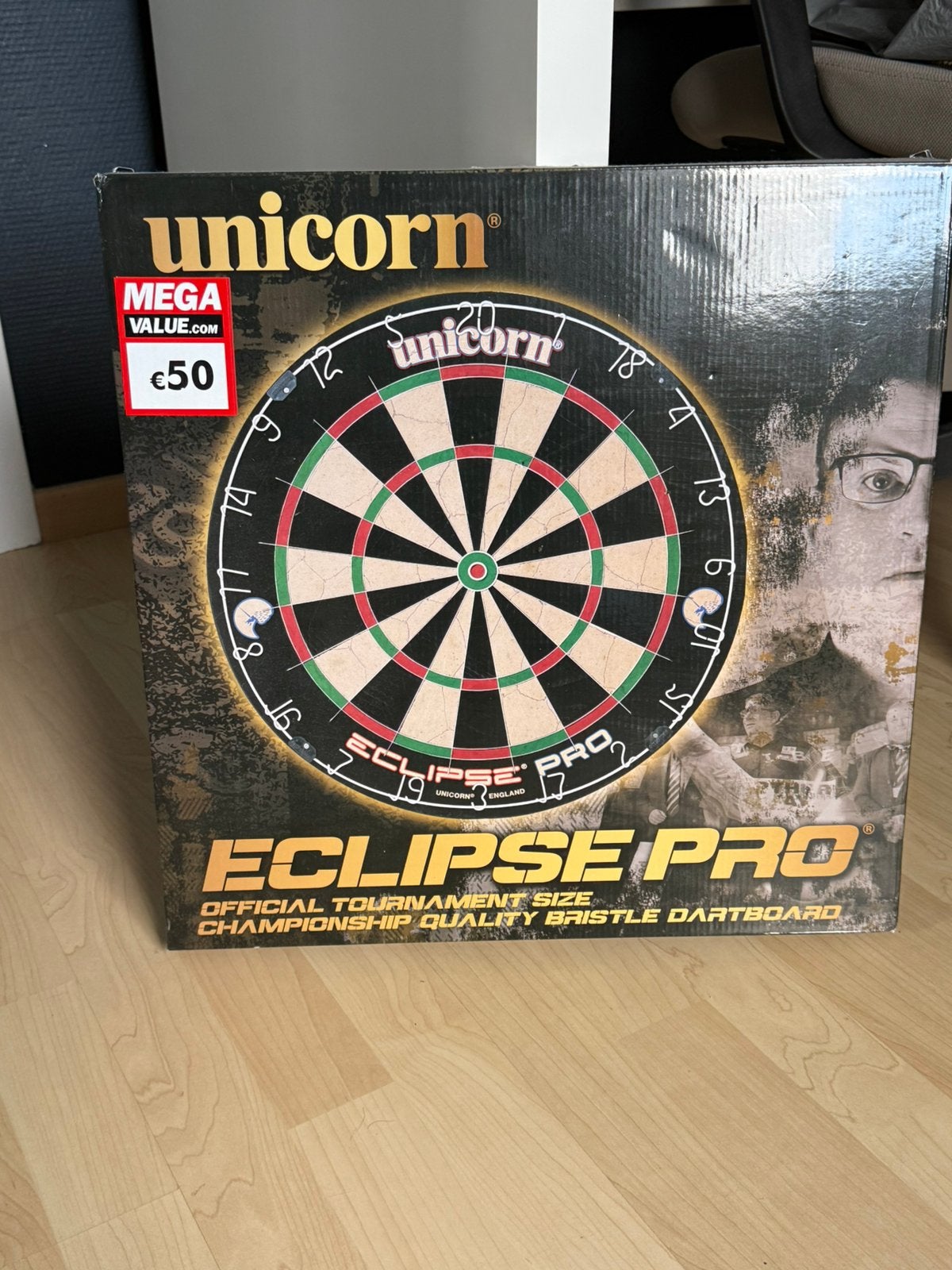 Unicorn Eclipse Pro dartbord - nieuw, ongeopend, Ophalen, Zo goed als nieuw, Dartbord