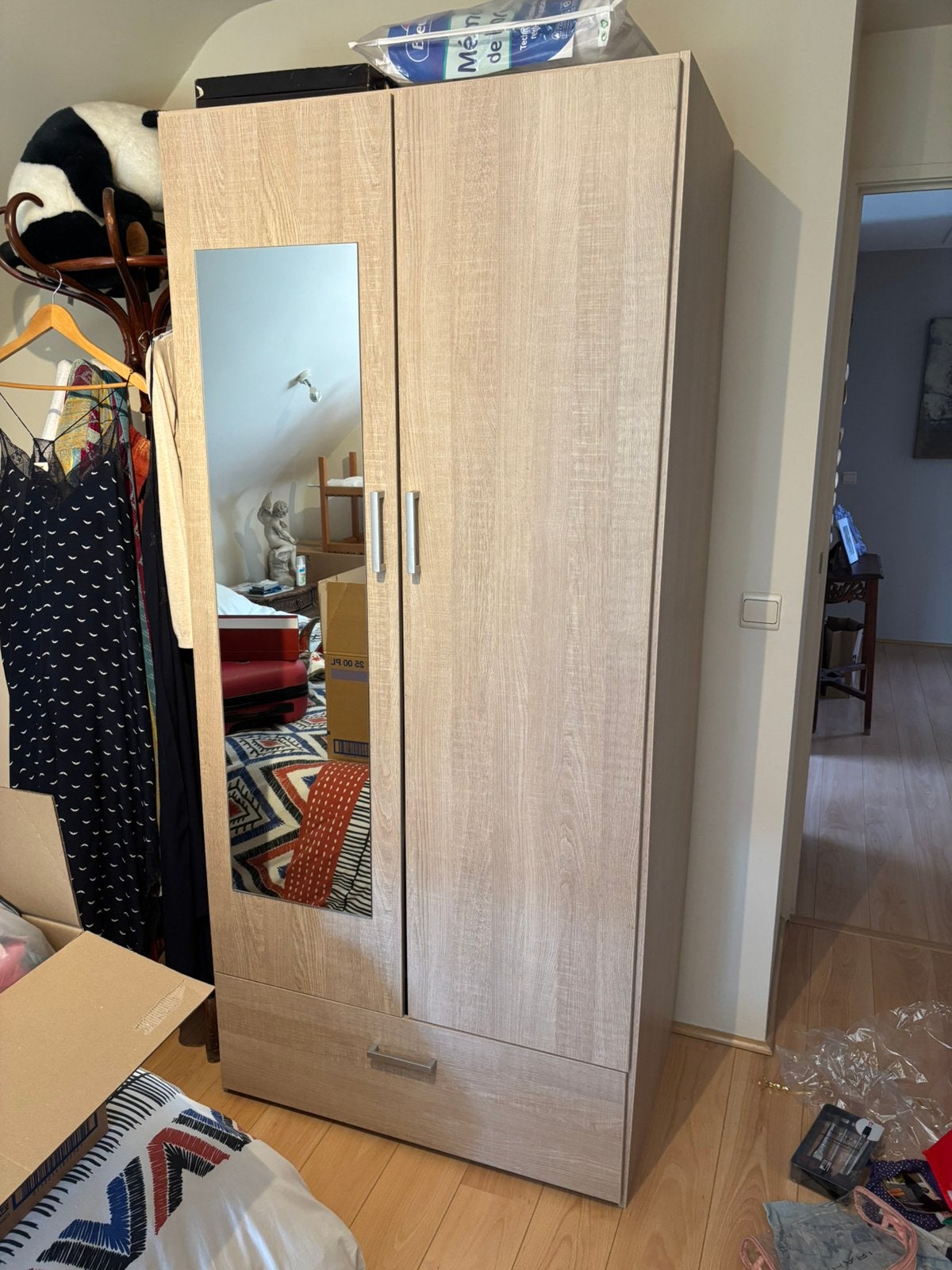 Garde robe, Maison & Meubles, Utilisé, 50 à 100 cm, Autres matériaux, Avec tiroir(s)