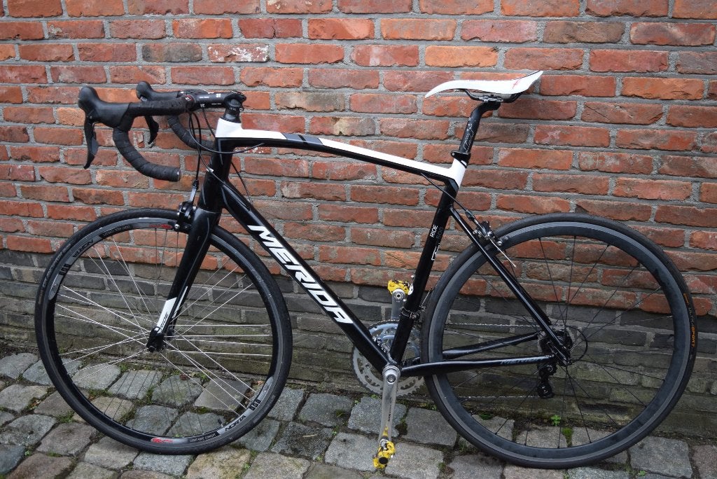 RACEFIETS MERIDA maat L (large), Autres marques, Frein sur jante, Comme neuf, Enlèvement