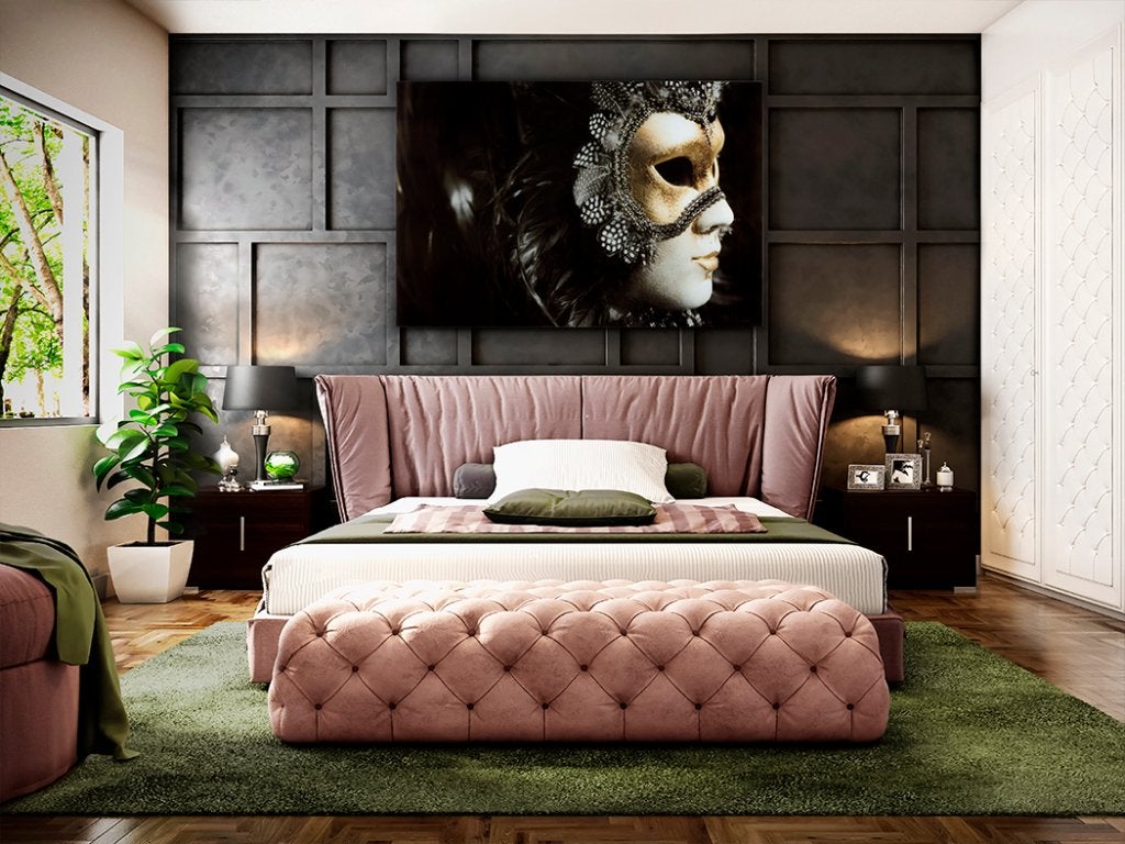Exclusieve PRINT Carnaval foto op gehard glas – 150x100, Huis en Inrichting, Ophalen, Nieuw, 125 cm of meer, Print