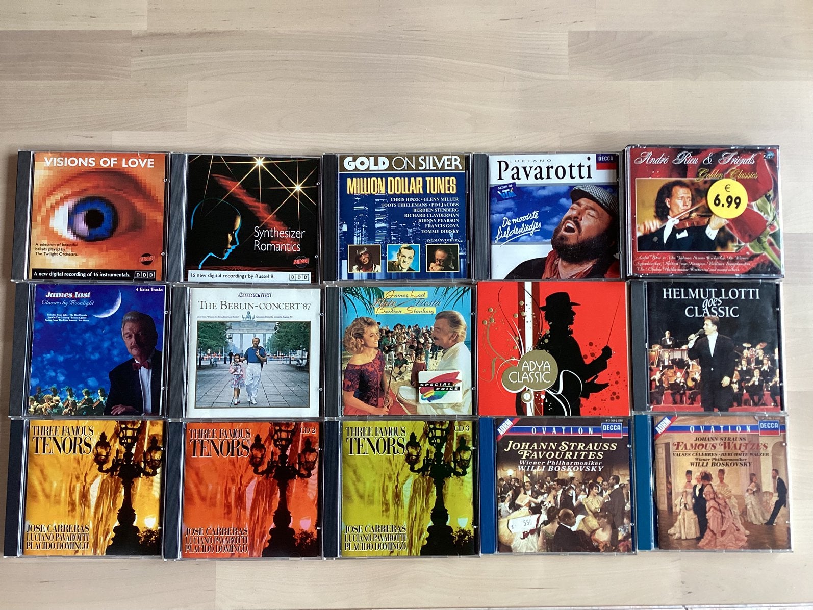 15 CD instrumentaux en tout, CD & DVD, CD | Instrumental, Enlèvement, Comme neuf