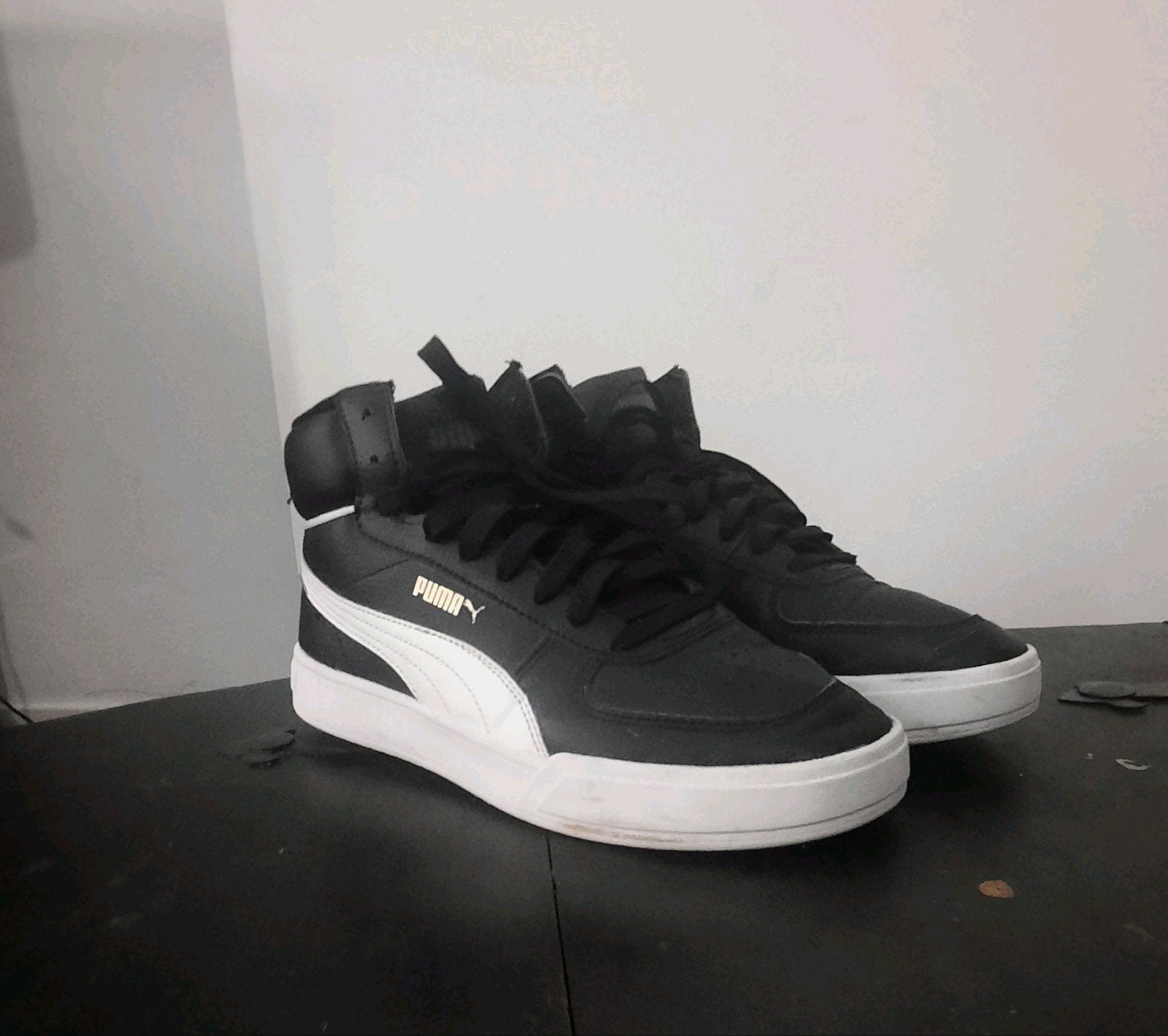 Puma sport sneakers schoenen maat 40, Puma, Zwart, Ophalen of Verzenden, Zo goed als nieuw