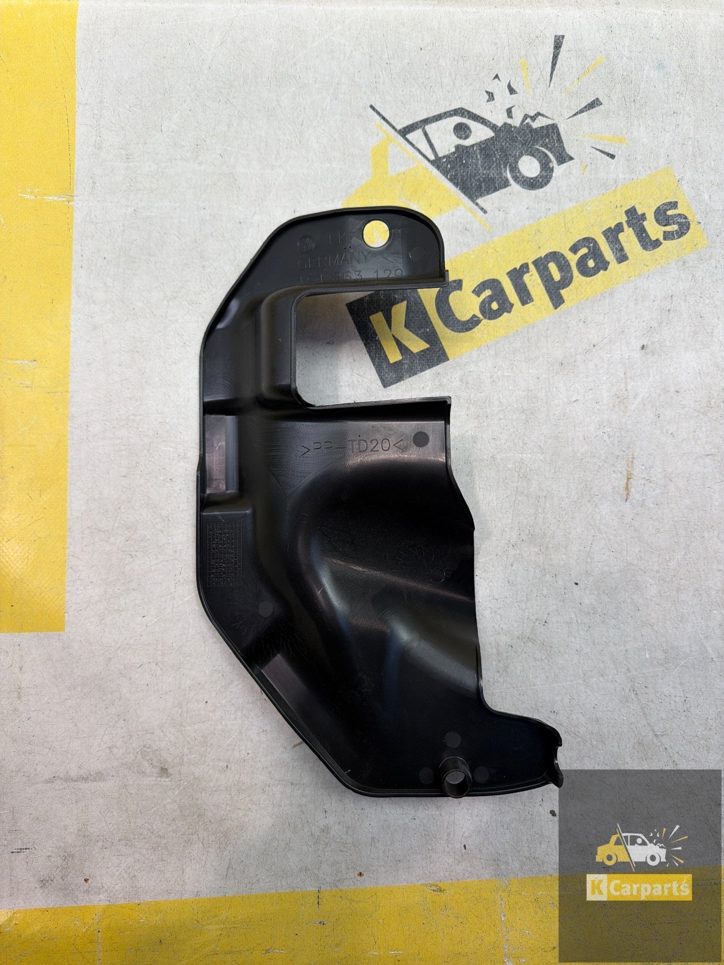 Cache de colonne de direction sous la cloison 1S1863129, Volkswagen, Volkswagen AG, Vw@volkswagen.de, Utilisé