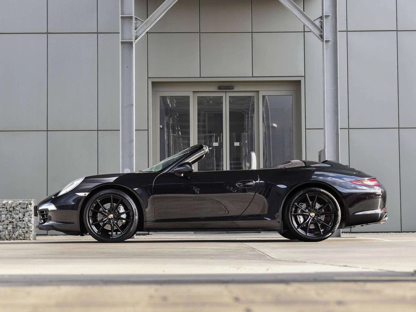 Porsche 911 CARRERA 991.1 3.4 / Basalt Black / Full History, Auto's, Porsche, Automaat, Gebruikt, Zwart, Cabriolet