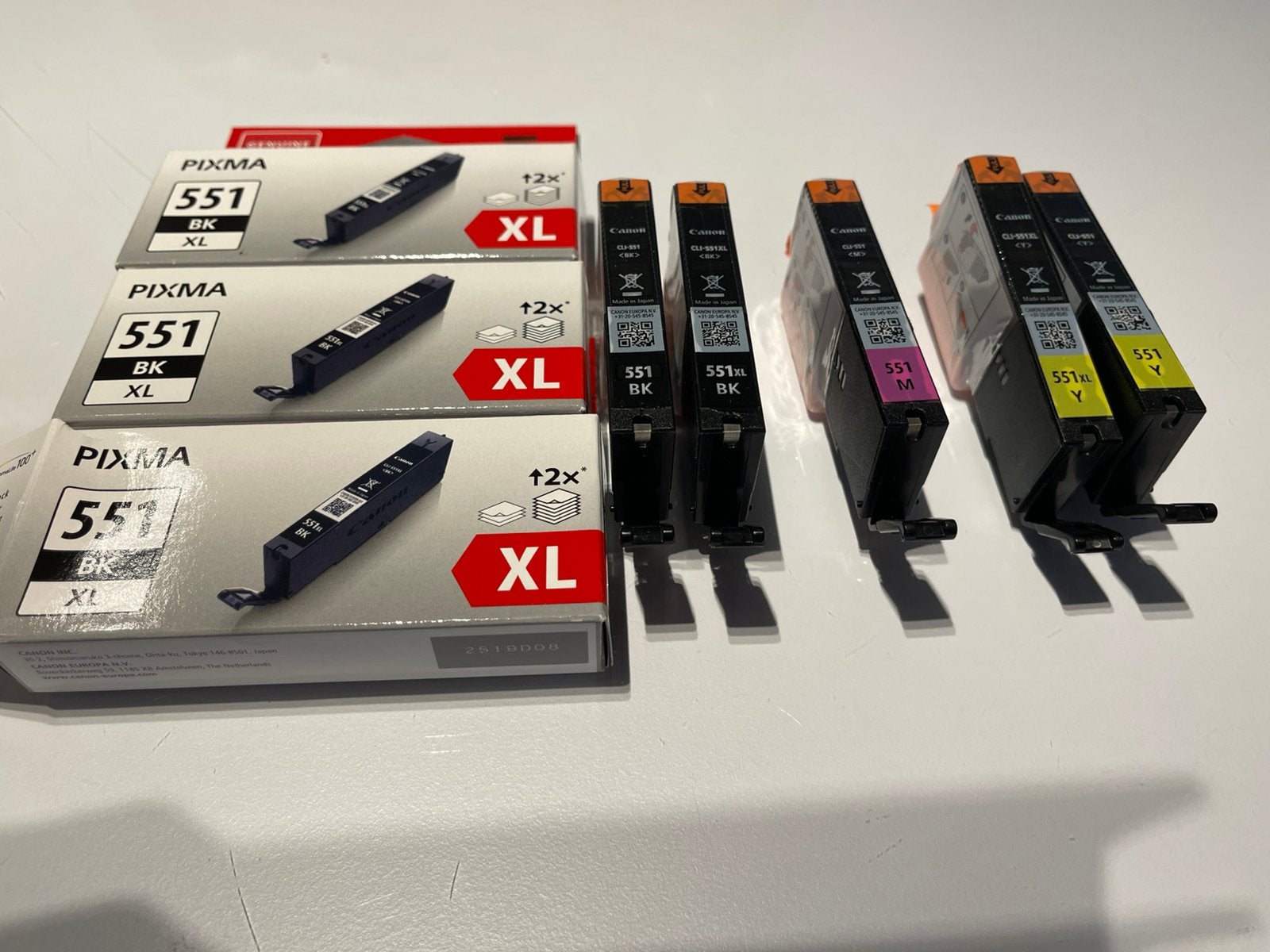 Printcassettes, Ophalen, Nieuw