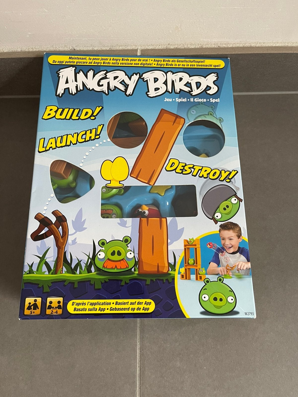 Spel Angry Birds, Hobby en Vrije tijd, Gezelschapsspellen | Overige, Ophalen, Zo goed als nieuw