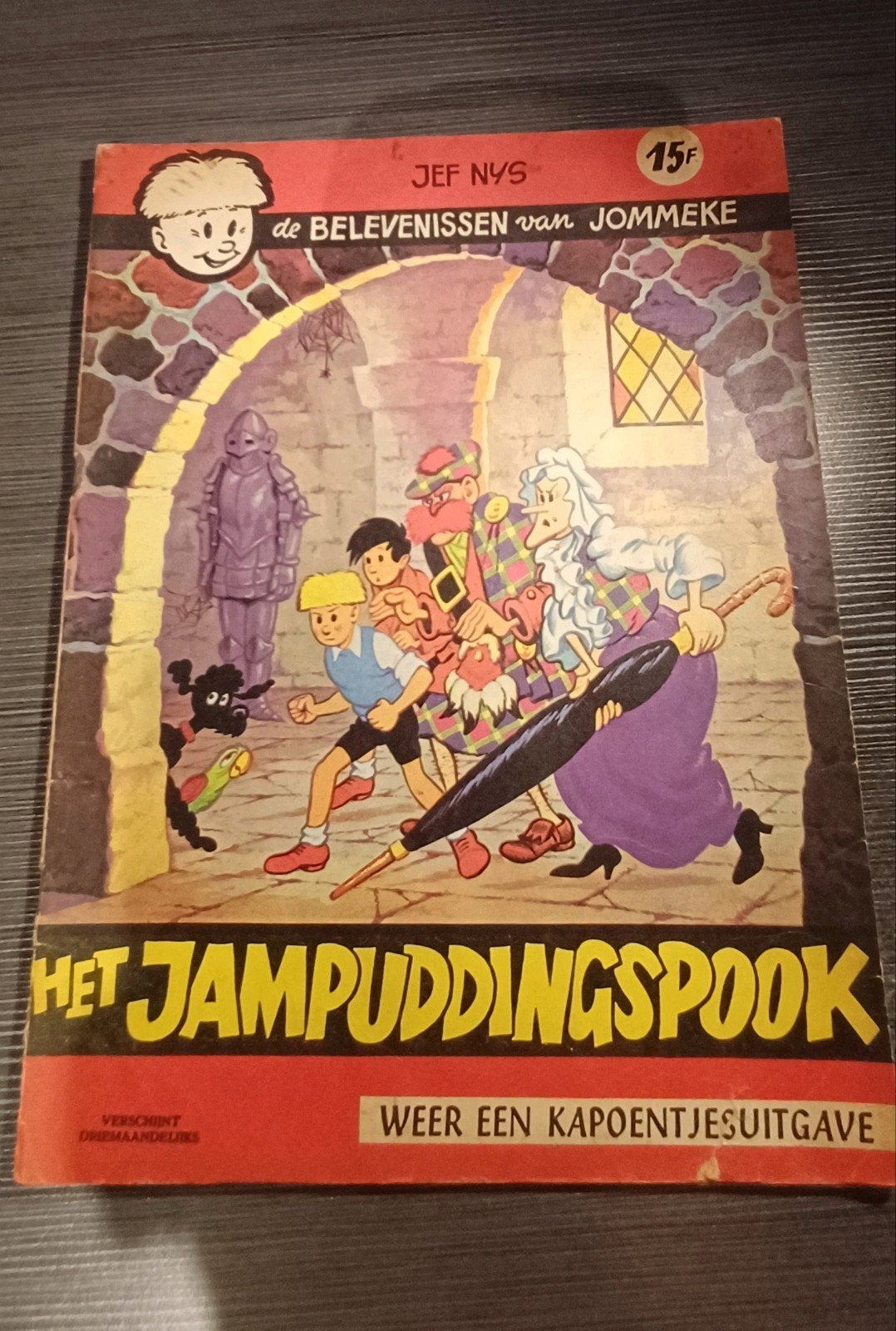 Jommeke Het Jampuddingspook nummer 13 eerste druk, Boeken, Stripverhalen, Eén stripboek, Ophalen of Verzenden, Jef Nys