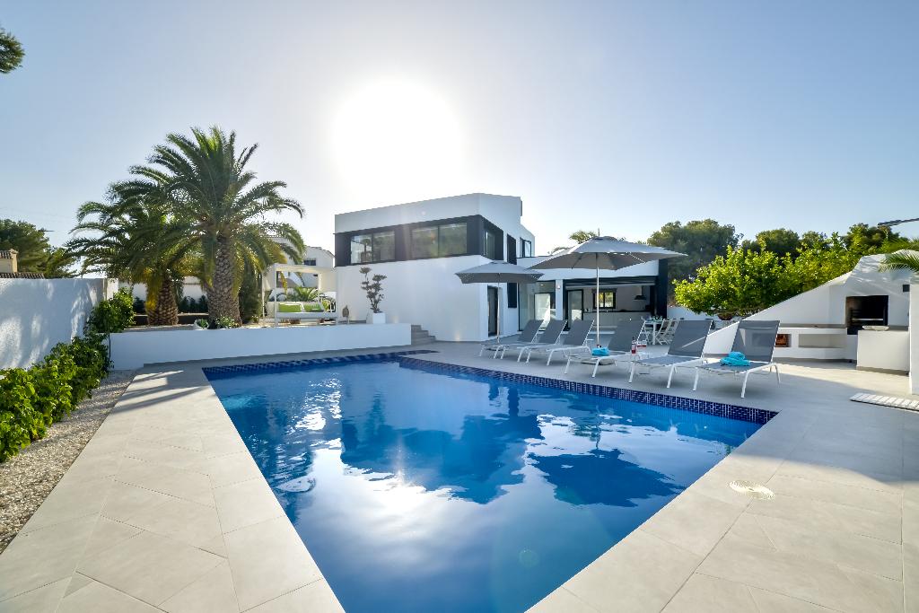 Villa met zeezicht in Calpe te huur. Last minutekorting, Vacances, Maisons de vacances | Espagne, Costa Blanca, Maison de campagne ou Villa