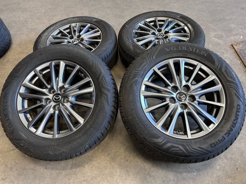 17 inch originele velgen + vierseizoenenbanden Mazda CX-5 99, Auto-onderdelen, Gebruikt, -, -, Banden en Velgen
