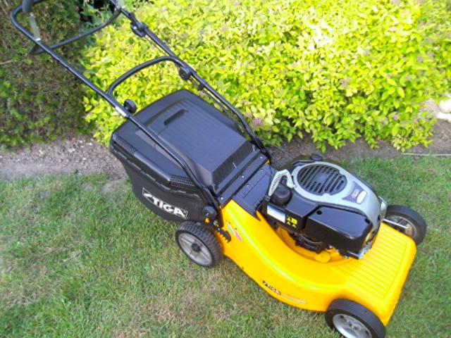 GRASMAAIER STIGA TURBO PRO, Tuin en Terras, Ophalen, Cirkelmaaier, Gebruikt, Stiga