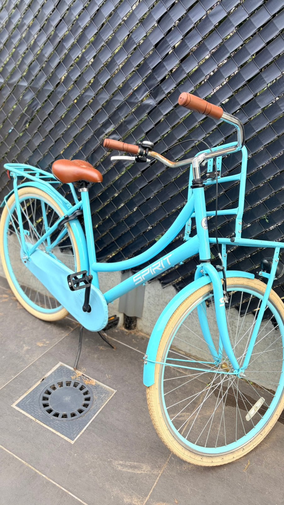 Fiets 28”, Fietsen en Brommers, Terugtraprem, Gebruikt, Handrem, Ophalen