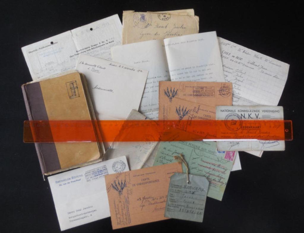MANSEMPUY - BORGERHOUT - Carnet et documents (1940) par Fr, Collections, Objets militaires | Seconde Guerre mondiale, Enlèvement ou Envoi
