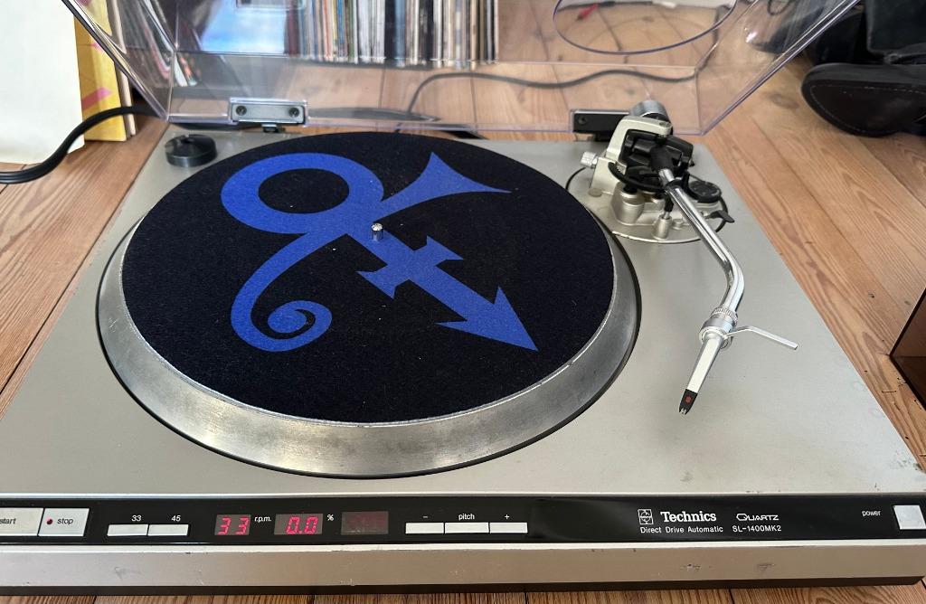 Technics sl 1400 mk2 platenspeler, Réglage pitch, Tourne-disque, Enlèvement, Utilisé
