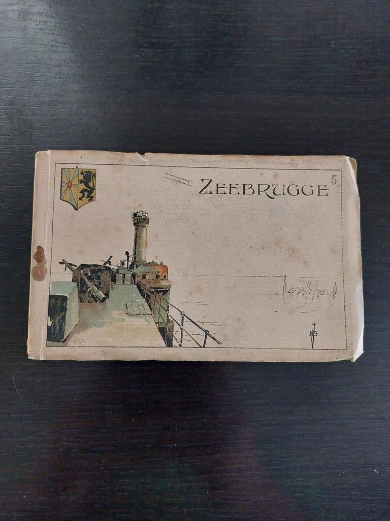 Postkaarten boekje Zeebrugge met 10 kaarten, Verzamelen, Postkaarten | België, Ophalen of Verzenden