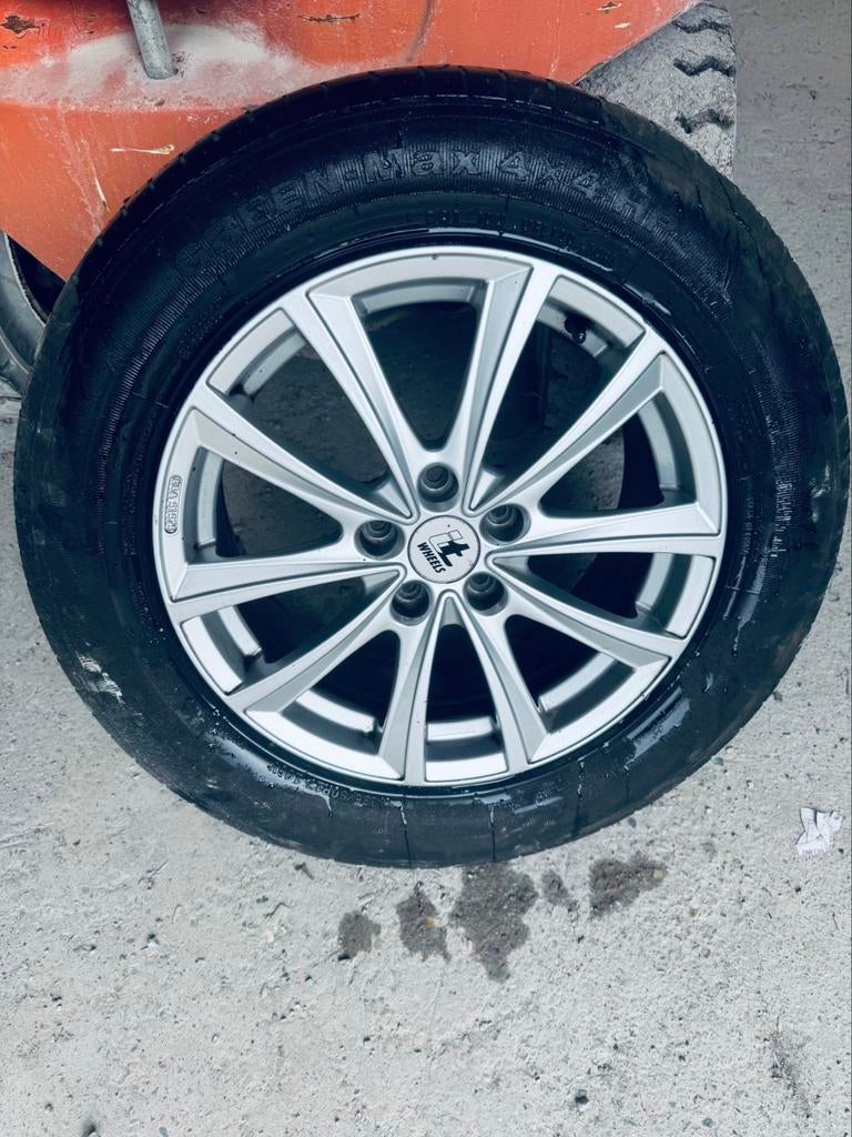 Aluminium velgen, Auto-onderdelen, Banden en Velgen, Ophalen, Gebruikt, Velg(en), 17 inch