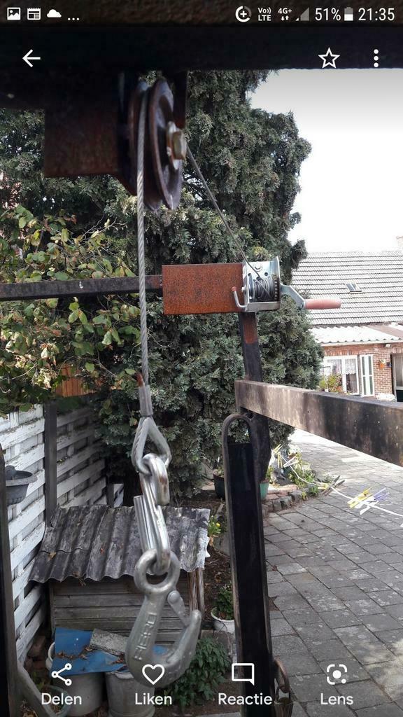 Travoile en platte hooiwagens  ploeg hooikeerder, Utilisé, Cheval