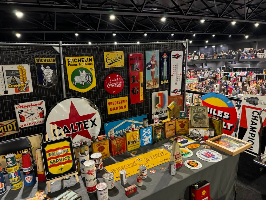 G E Z O C H T : oude garage reclames !, Ophalen, Gebruikt, Reclamebord
