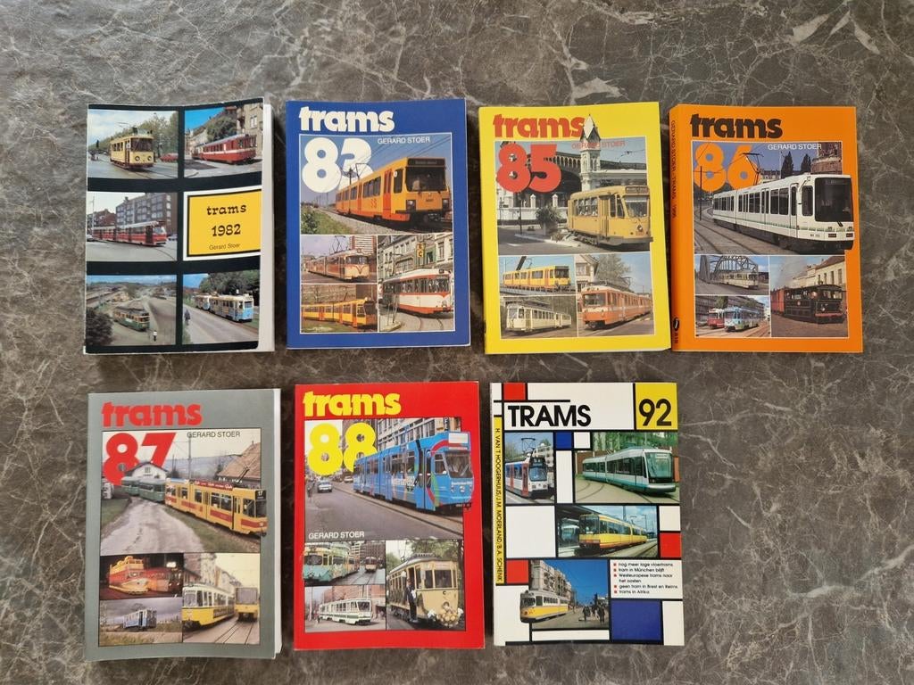 Trams 1982 83 85 86 87 88 en 92, Ophalen of Verzenden, Zo goed als nieuw