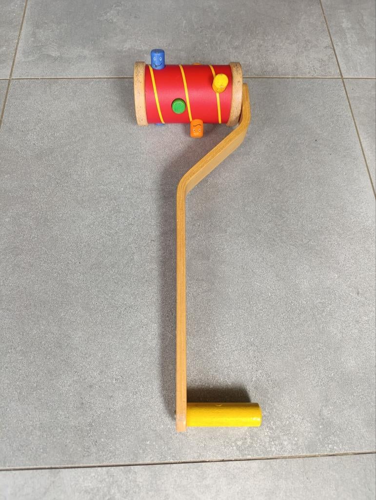 Houten loopstok, Kinderen en Baby's, Ophalen, Zo goed als nieuw