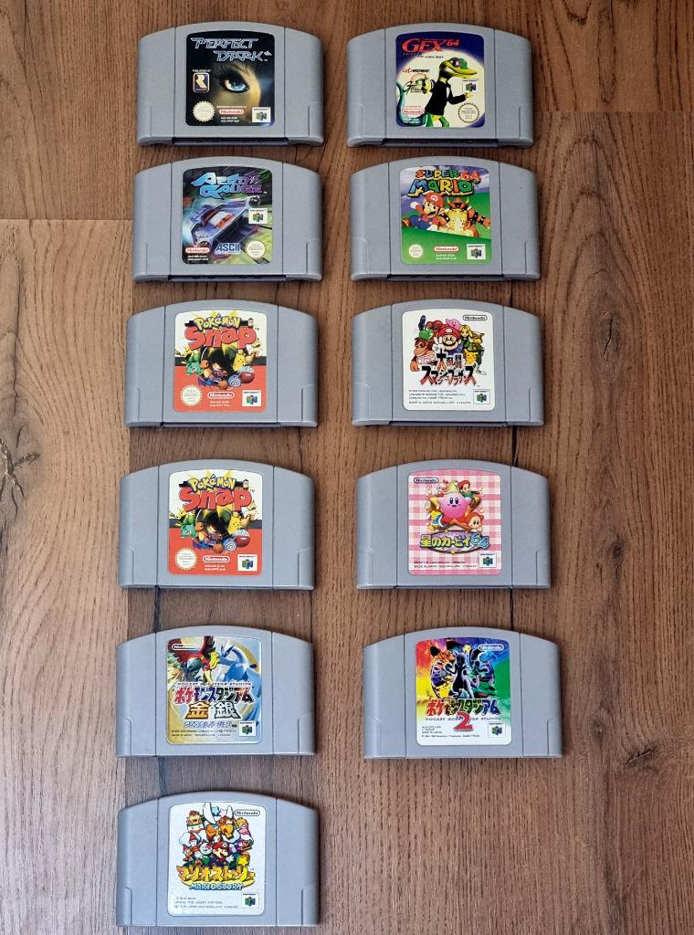 Jeux Nintendo 64, Enlèvement ou Envoi