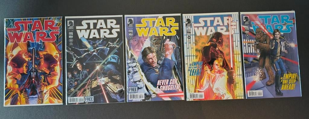 Star wars comics (volledige reeks), Ophalen of Verzenden, Zo goed als nieuw, Overige typen