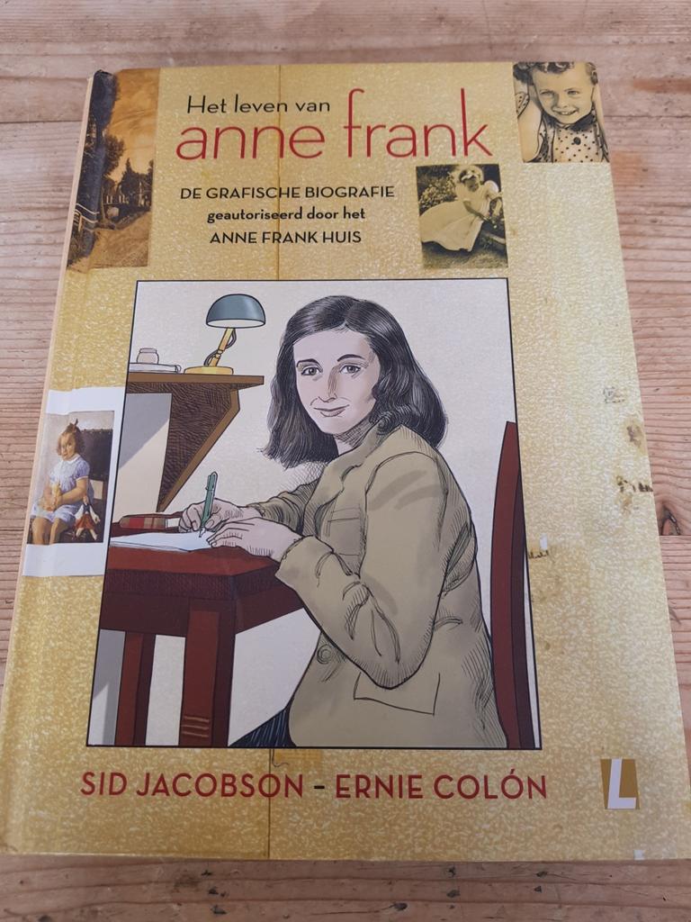 E. Colón - Het leven van Anne Frank De grafische biografie (, E. Colón; S. Jacobson, Ophalen of Verzenden, Zo goed als nieuw