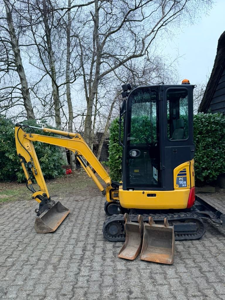 Minipelle Komatsu pc16 RH S mini-pelle, Enlèvement, Excavatrice
