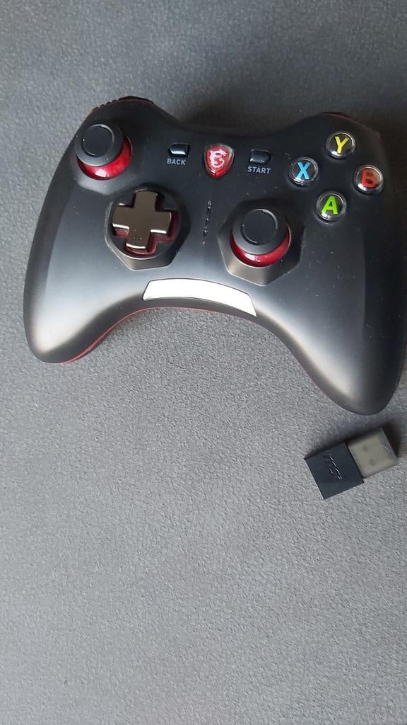MSI Force GC30 — draadloze gamecontroller (zeer goede staat), Games en Spelcomputers, Spelcomputers | Xbox | Accessoires, Controller