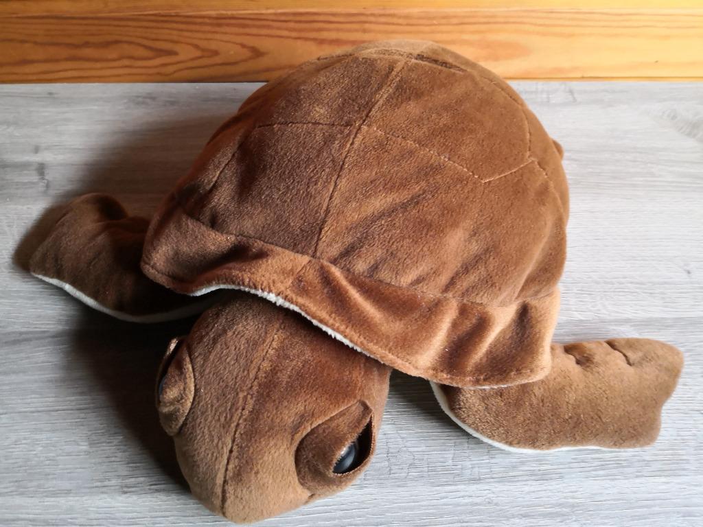 Pluche schildpad, Ophalen