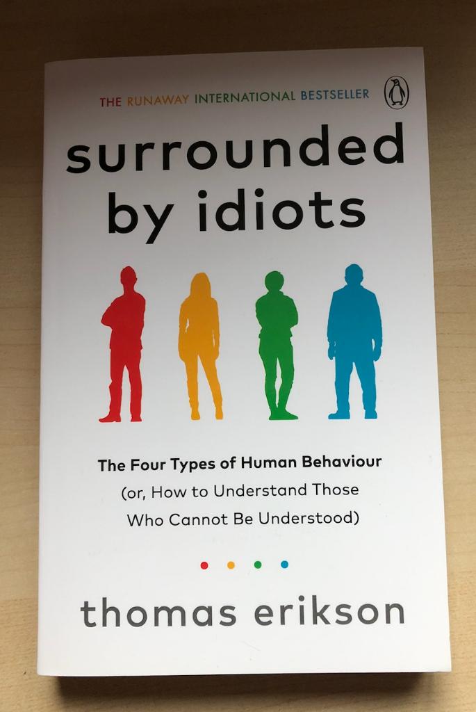 BOEK : SURROUNDED BY IDIOTS!  Nooit gelezen (35% KORTING), Boeken, Verzenden, Gelezen, Persoonlijkheidsleer, Thomas Erikson