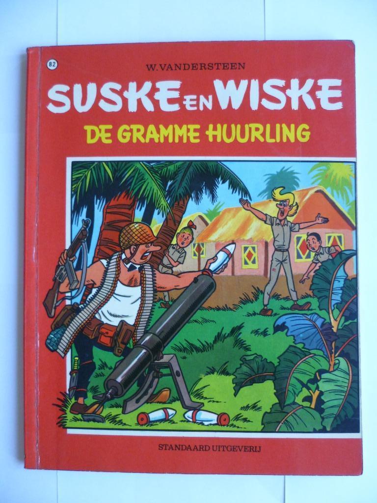 S&W 1E DRUK NR:82"DE GRAMME HUURLING"UIT 1968, Gelezen, Willy Vandersteen, Eén stripboek, Ophalen of Verzenden