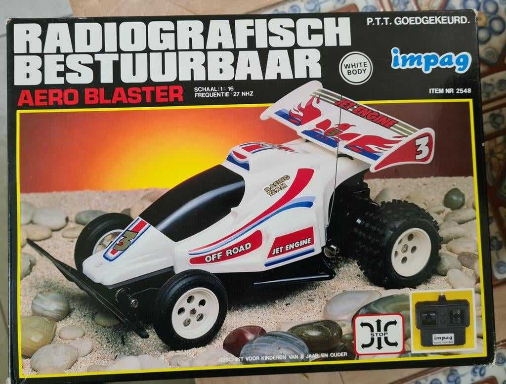 Vintage Aero Blaster 1:16, années 1980, Enlèvement ou Envoi, Comme neuf