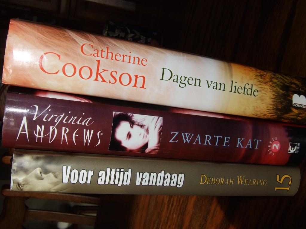 ROMANS : C COOKSON, V. ANDREWS en D WEARING, Enlèvement, Comme neuf, Diverse auteurs