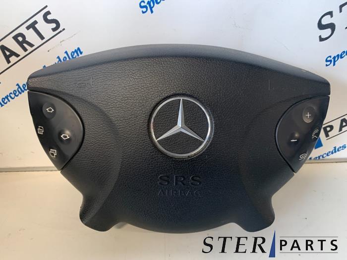 Airbag links (Stuur) van een Mercedes E-Klasse, Auto-onderdelen, Ophalen of Verzenden, 3 maanden garantie, Gebruikt, Mercedes-Benz