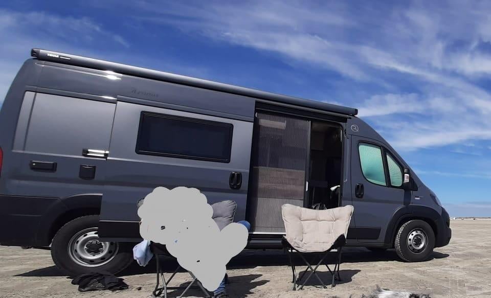 Campervan, Caravanes & Camping, Camping-cars, Toilette à cassette, 5 à 6 mètres, Diesel, Automatique