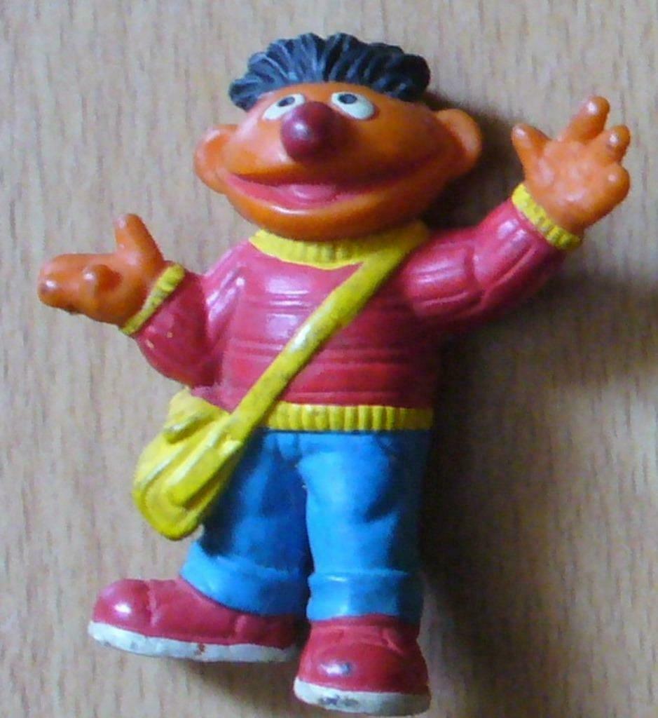 POPJE VAN ERNIE SESAMSTRAAT SESAME STREET, Verzamelen, Ophalen of Verzenden, Gebruikt