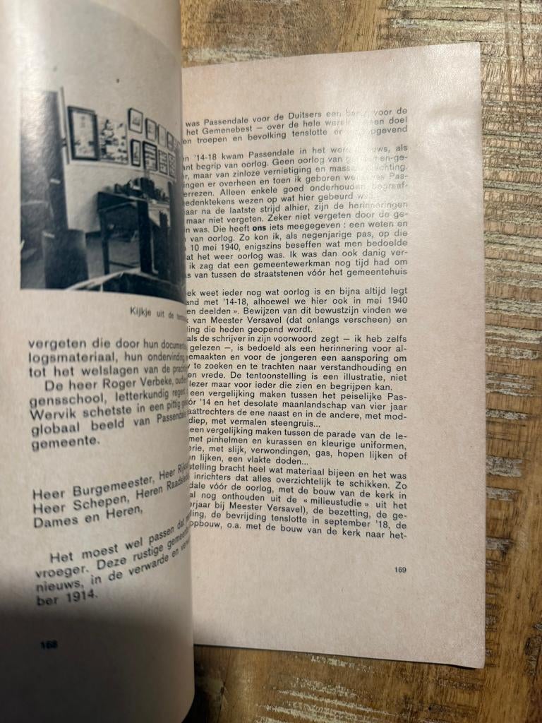 Passendale 1914 - 1918, met hulde aan de gesneuvelden en, Boeken, Gelezen, Gabriel Versavel, Ophalen of Verzenden, Voor 1940