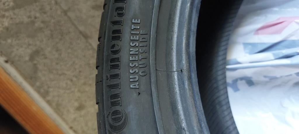 4 Continental winterbanden Porsche 255/40 R17 en 205/50 R17, Auto-onderdelen, Banden en Velgen, Ophalen, Gebruikt, Winterbanden
