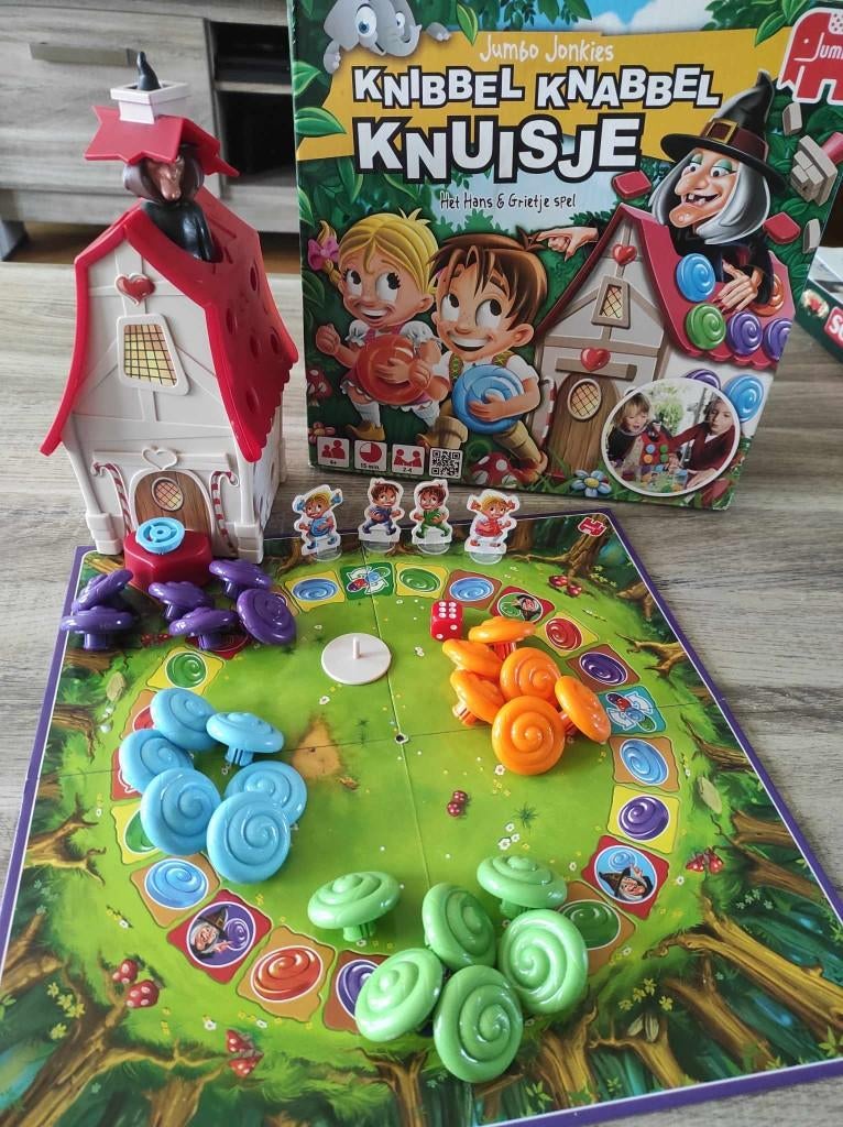 Knibbel Knabbel Knuisje gezelschapsspel, Ophalen of Verzenden