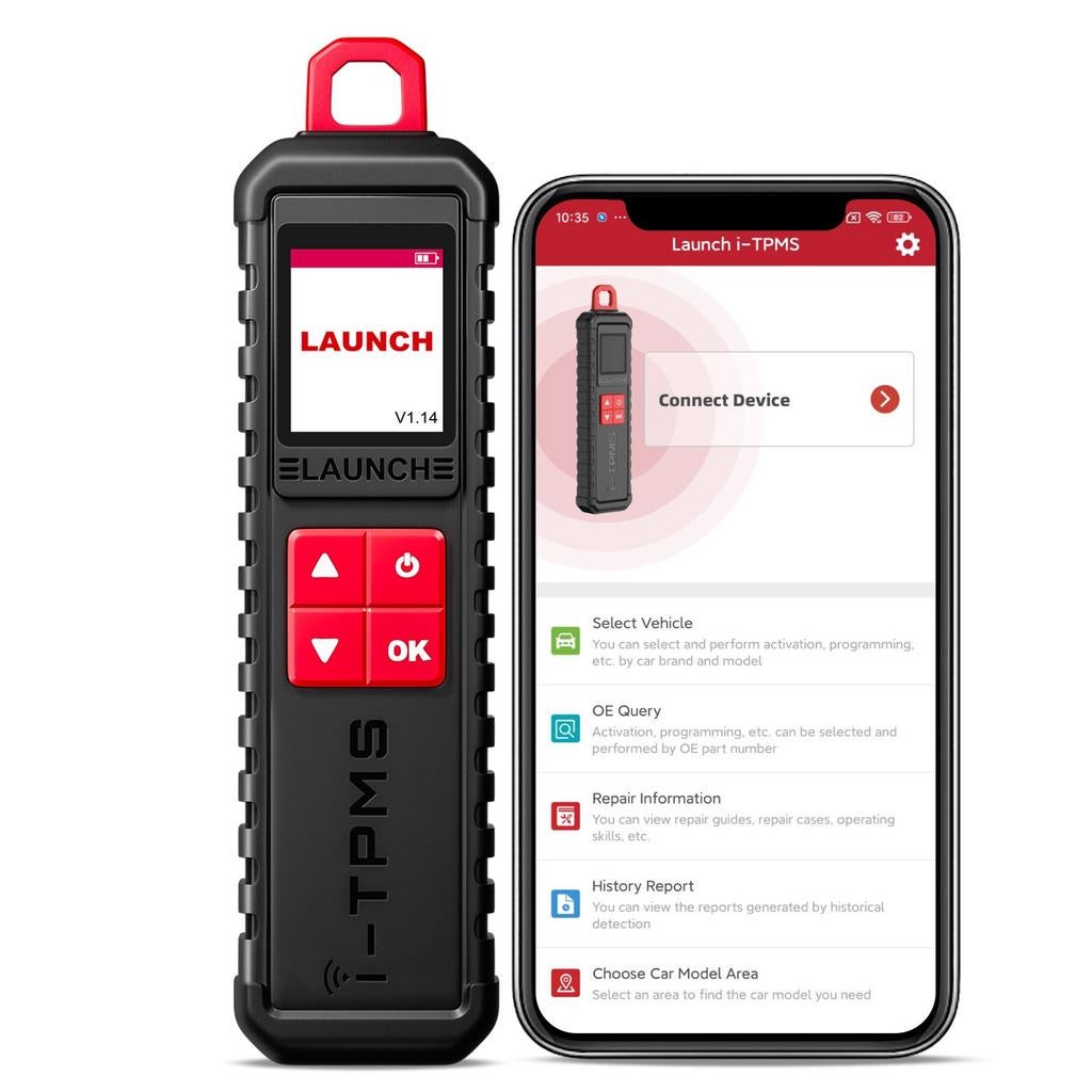 Launch TPMS Apparaat Inclusief 8 Bandensensoren TPMS Ventiel, Ophalen of Verzenden, Nieuw