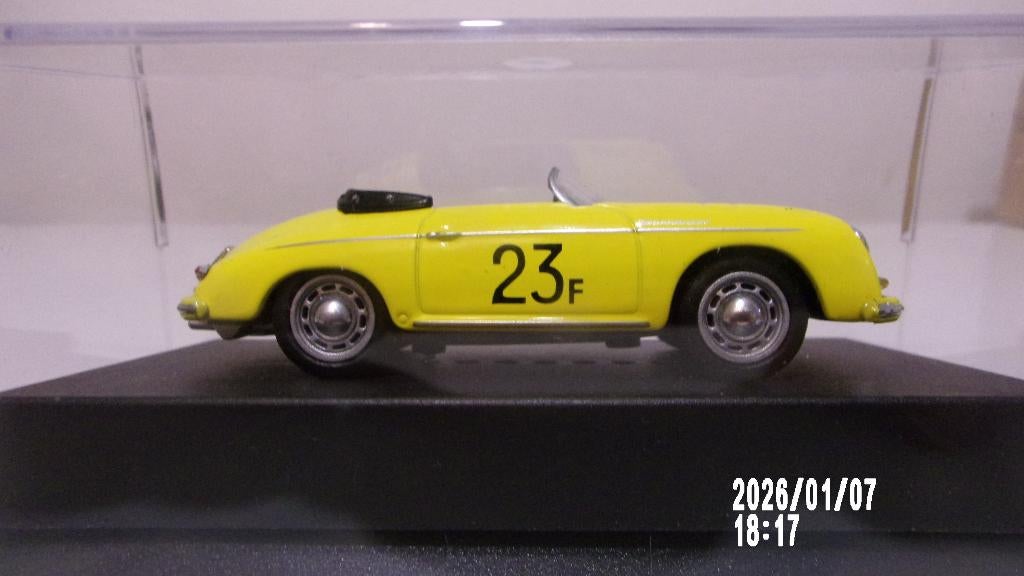 PORSCHE 356 A CARRERA 55.De AGOSTINI 1/43 COMME NEUVE, Hobby & Loisirs créatifs, Enlèvement ou Envoi, Comme neuf, Voiture, Autres marques