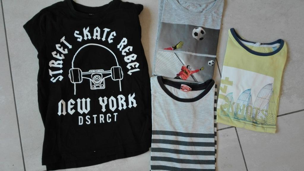 Lot t shirt garçon 9-10 ans, Ophalen of Verzenden, Gebruikt, Jongen